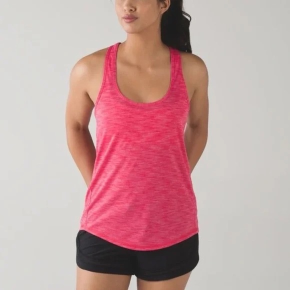 Lululemon Salute the Sun Singlet II In Heathered Boom Juice 45687 - Picture 1 of 8